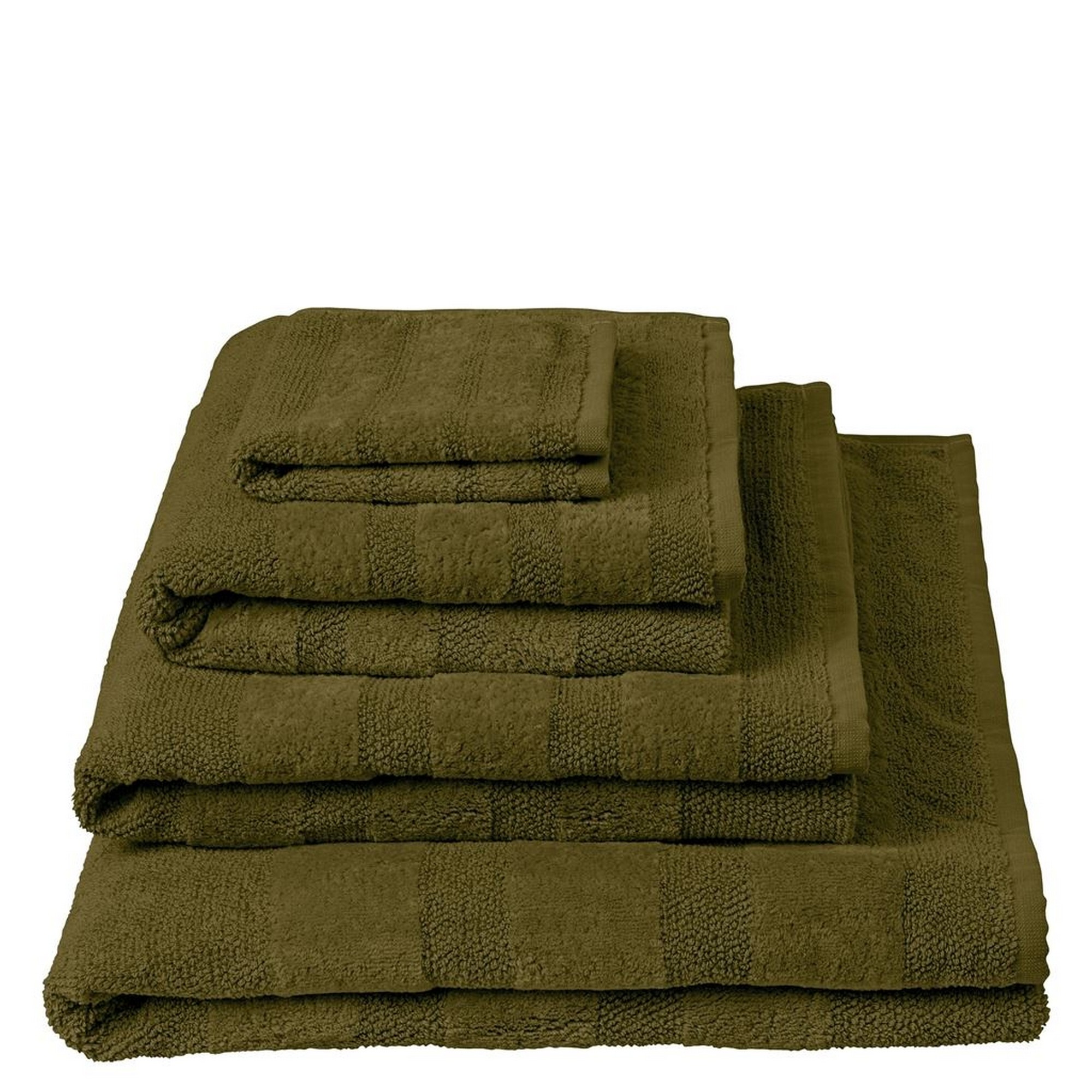 Moss discount green towels